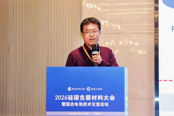2026硅碳负极材料暨固态电池技术交流大会4月20日在宁波成功召开(图5) 2026硅碳负极材料暨固态电池技术交流大会4月20日在宁波成功召开(图5)